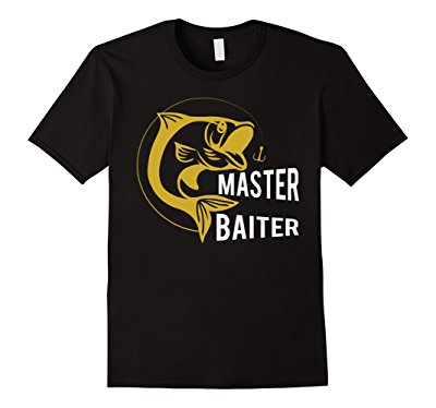 Master Baiter Fishing Hook TShirt - Funny Fisherman Gift T-shirt